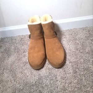 Ugg Romely Short Buckle Boots Chestnut